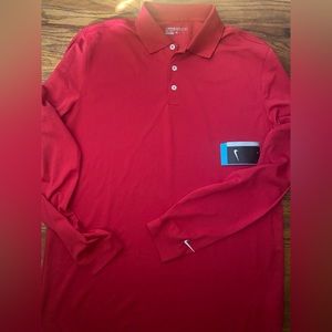 Nike Golf Long sleeve polo style men’s LT-NWT